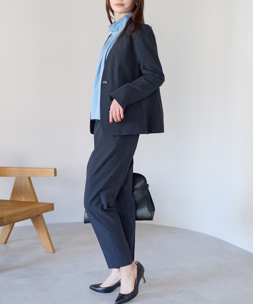 RIRIYANO（リリヤーノ） セットアップ 「洗える」2点パンツスーツ