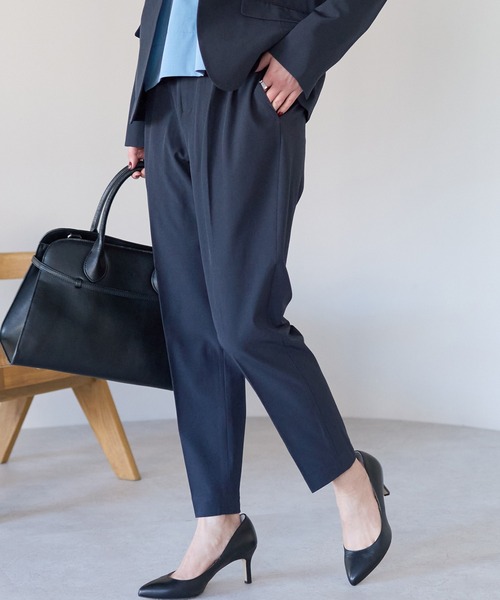 RIRIYANO（リリヤーノ） セットアップ 「洗える」2点パンツスーツ