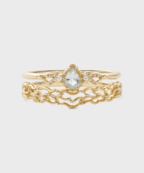 指輪 リング 「Pocket Ring」K10リング レディースの画像