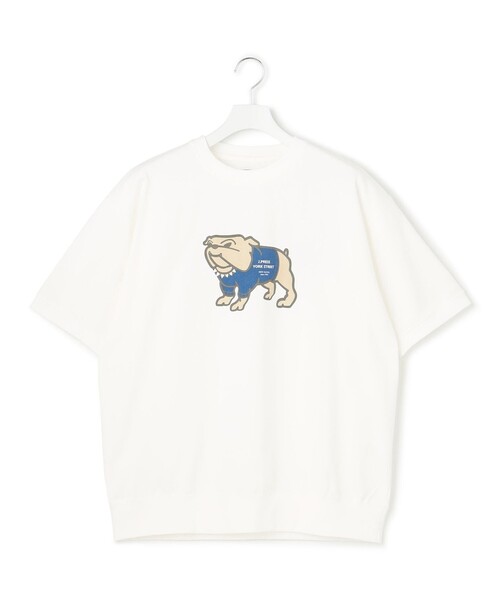 J.PRESS YORK STREET tシャツ 「UNISEX」ブルドッグプリントTシャツ