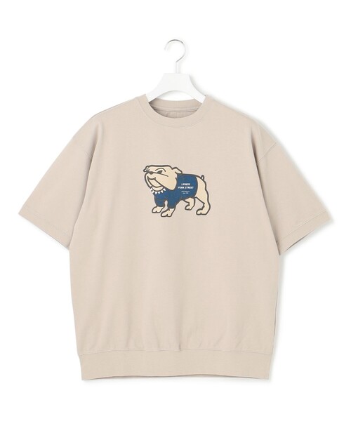 J.PRESS YORK STREET tシャツ 「UNISEX」ブルドッグプリントTシャツ