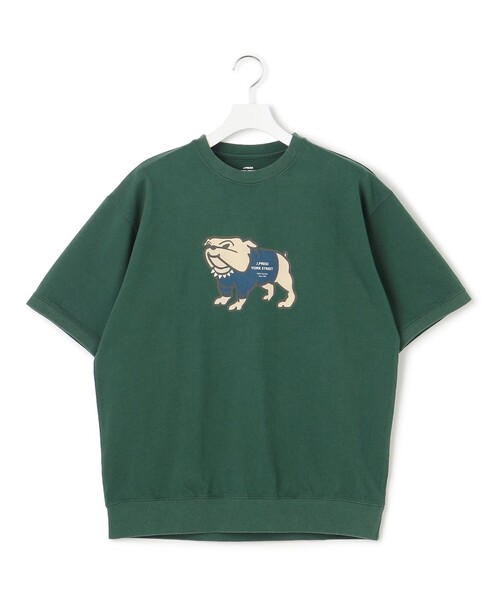 J.PRESS YORK STREET tシャツ 「UNISEX」ブルドッグプリントT