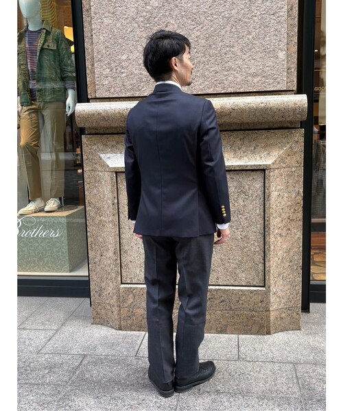 Brooks Brothers ウール プリーツトラウザーズ グレーサイズ32 BROOKS BROTHERS（ブルックスブラザーズ） スラックス ウール ソリッド