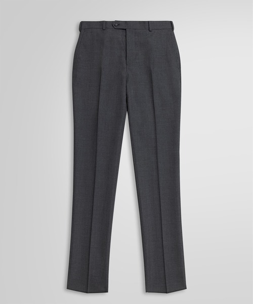 Brooks Brothers　トラウザーズ　スラックス　グレー　79㎝　31 BROOKS BROTHERS スラックス ウール ソリッド プレーンフロント