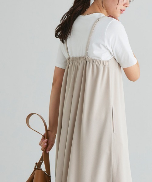 マフィン様おまとめPocketkumakoサイズ　ワンピースセット03、02♡ Pierrot ワンピース ペアスキンタックデザインキャミワンピース