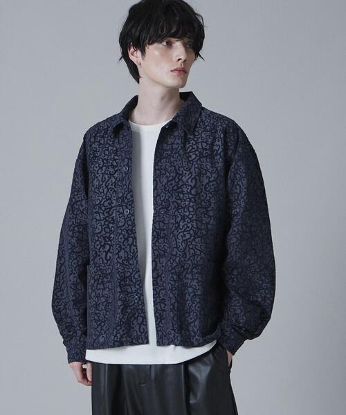 ※Lucy　他の方は購入❌ LUCY（ルーシー） シャツ ∴LUCY/「hxcyyd×LUCY」モールプリントシアー