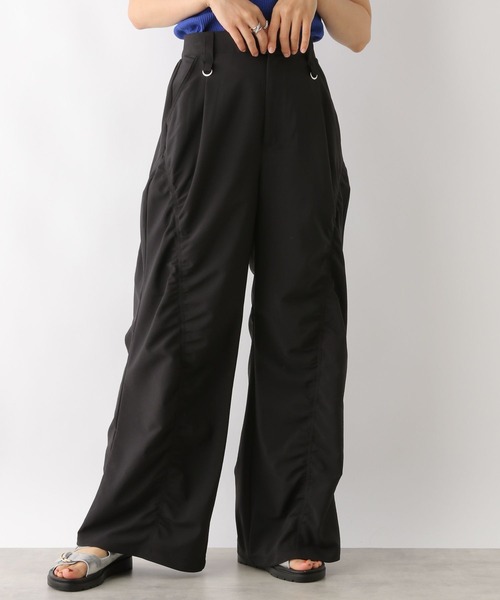 LEPSIM パンツ フロントシャーリングパンツ 125829 レディース