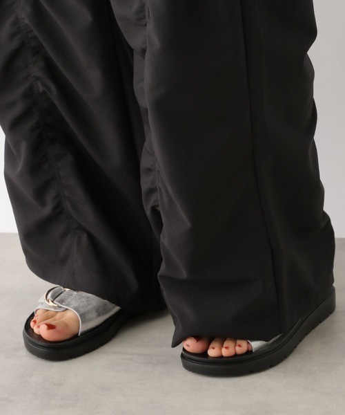 LEPSIM パンツ フロントシャーリングパンツ 125829 レディース