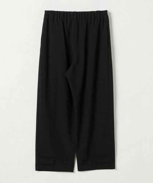 未使用 ロワズィール LOISIR ダブルクロスボトルシルエットパンツ LOISIR パンツ ダブルクロスアジャスター付きパンツ レディース