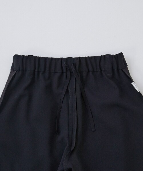 LOISIR パンツ ダブルクロスアジャスター付きパンツ レディース
