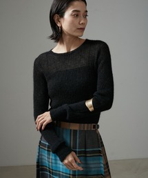 ニット セーター キッドモヘヤクルーネックプルオーバー レディース｜ZOZOTOWN Yahoo!店