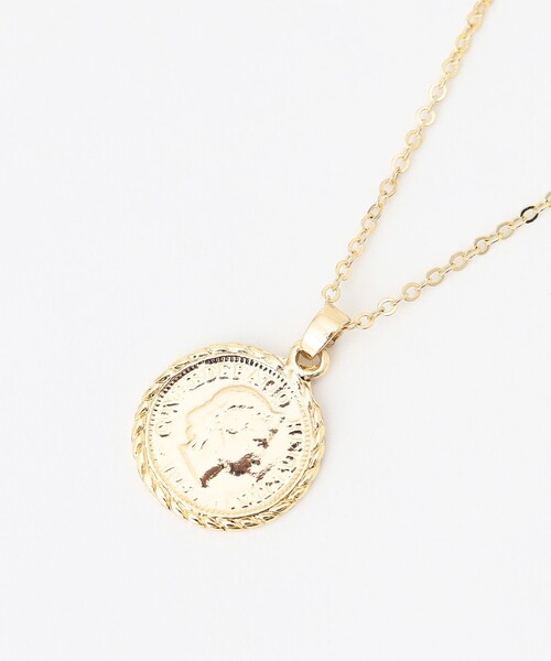 UNFILO（アンフィーロ） ネックレス コイン/ハート ネックレス 2点