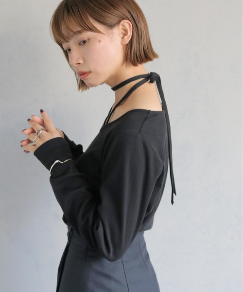 cheriella tシャツ 「cheriella」チョーカーリブトップス