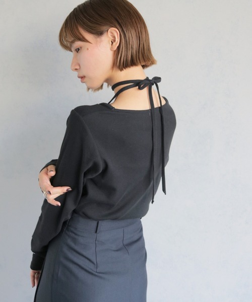 cheriella tシャツ 「cheriella」チョーカーリブトップス