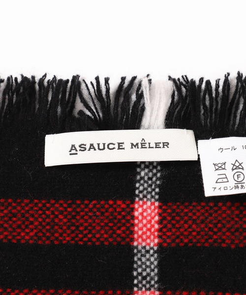ASAUCE MELER（アソースメレ） ストール マフラー ウルトラファイン
