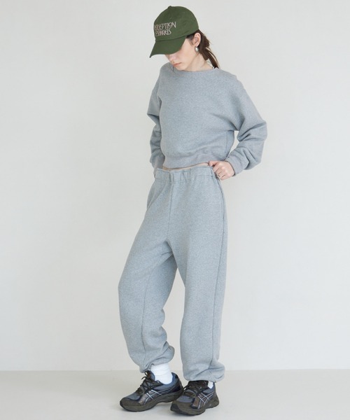 CREDONA 「THE C」 POINT SWEATSHIRTS グレー CREDONA - 【THE C】 POINT SWEATSHIRTS (グレー) | Sir online
