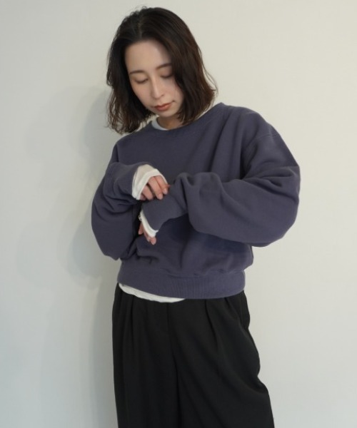 CREDONA トレーナー スウェット 「THE C」COMPACT SWEATSHIRT