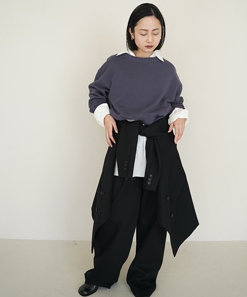 CREDONA トレーナー スウェット 「THE C」COMPACT SWEATSHIRT
