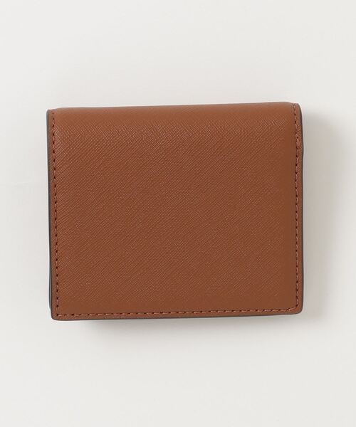 LAUREN RALPH 財布 クロスハッチ レザー コンパクト ウォレット