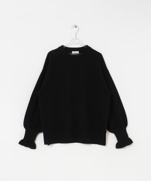 LAATO（ラート） ニット セーター frill sleeve knit レディース