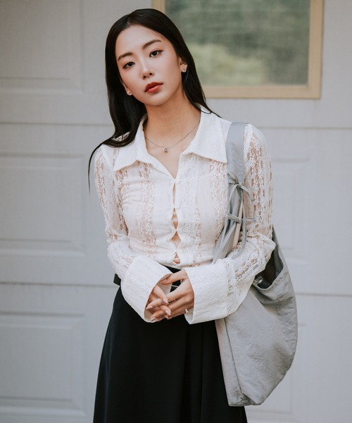 EFOLE ショルダーバッグ バッグ Nylon side ribbon oneshoulder