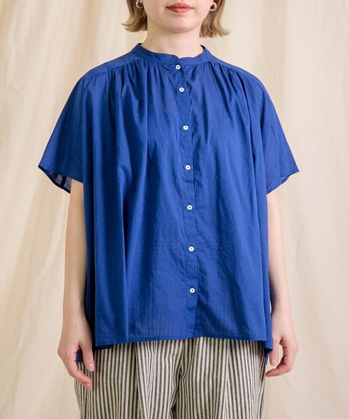 「Brocante」 長袖ブラウス 2 ブラック レディース Brocante ブラウス シャツ 「Brocante / ブロカント」 インド