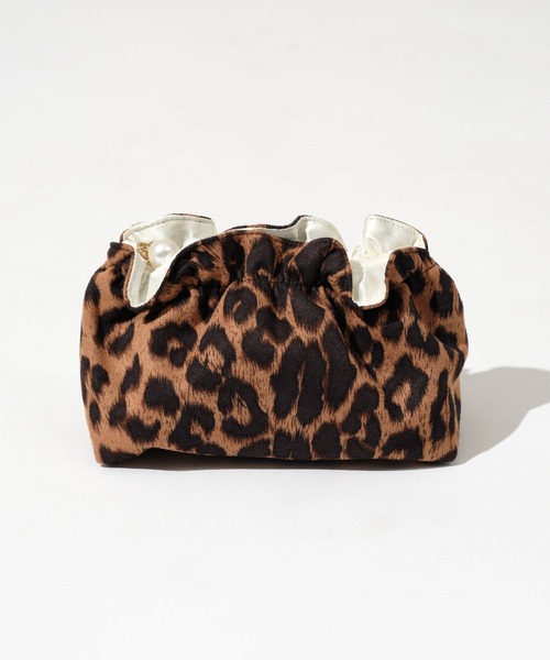 ZAKKA-BOX（ザッカボックス） ポーチ レオパードポーチ レディース