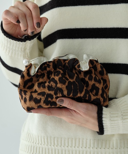ZAKKA-BOX（ザッカボックス） ポーチ レオパードポーチ レディース