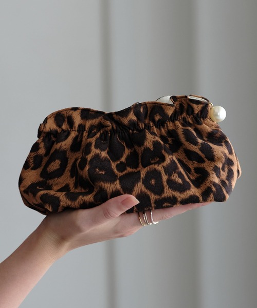 ZAKKA-BOX（ザッカボックス） ポーチ レオパードポーチ レディース