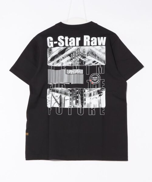 ◆G-STAR RAW◆Barcode Back Graphic Loose T シャツ G-STAR RAW tシャツ BARCODE BACK GRAPHIC LOOSE T-SHIRT/バック