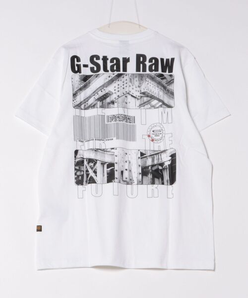 送料込★G-Star★Barcode back gr loose Tシャツ G-Star RAW｜【公式ショップ】MOTO SPORT GRAPHIC LOOSE SWEATER