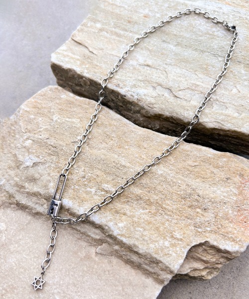 フランス発 ☆LaCoqueFrancaise☆ Aya シルバーチェーン SILVER 925アシンメトリーボールチェーンネックレス 26381