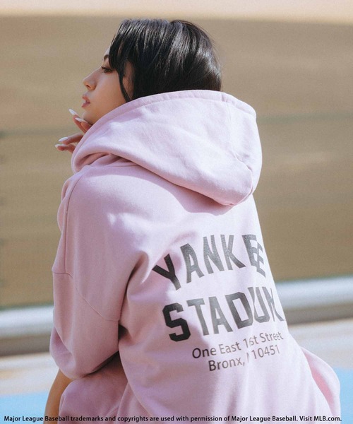 BACK TO THE FIELD ワンピース 「MLB」クラックプリントパーカー