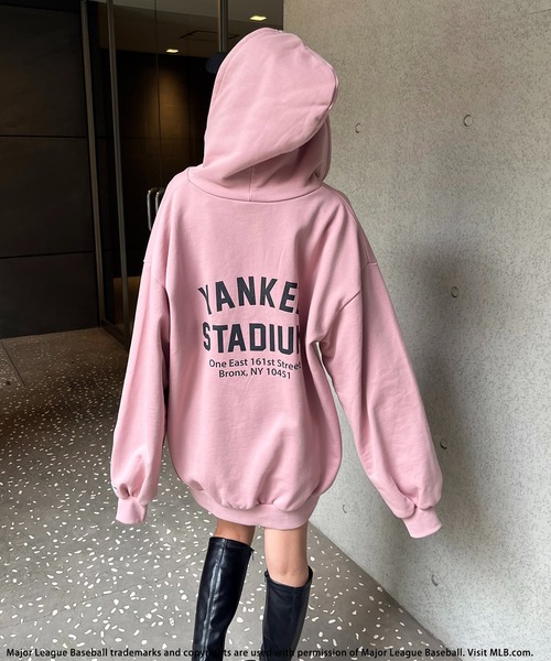 BACK TO THE FIELD ワンピース 「MLB」クラックプリントパーカー