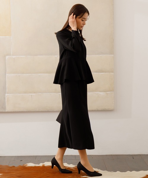 kaene ブラックワンピース kaene ワンピース 「kaene」「喪服」ブラックワンピース/礼服