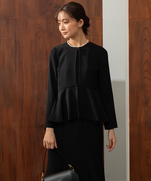 kaene ブラックワンピース kaene ワンピース 「kaene」「喪服」ブラックワンピース/礼服