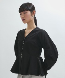 ブラウス シャツ 「サステナブル」ボリュームスリーブブラウス レディース｜ZOZOTOWN Yahoo!店
