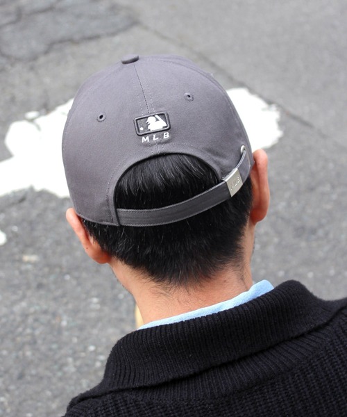 【日本未発売⭐︎韓国限定】 MLB KOREA/キャップ 帽子　ダークグレー セール】【日本未発売/WEB限定】MLB KOREA(エムエルビーコリア