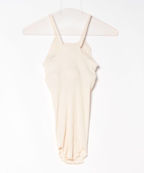 HAKUJI タンクトップ ノースリーブ TWIST COTTON BRA TT