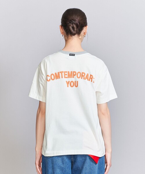 AMERICANA tシャツ 「WEB限定/別注」「Americana」リンガーT