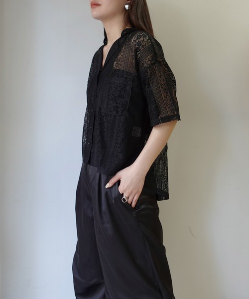 ブラウス シャツ BRIGITTE Shirt 半袖シャツ レディース レディース KOEISTORE ブラウス レディース 春 夏 春夏 白 シャツ ブラウス