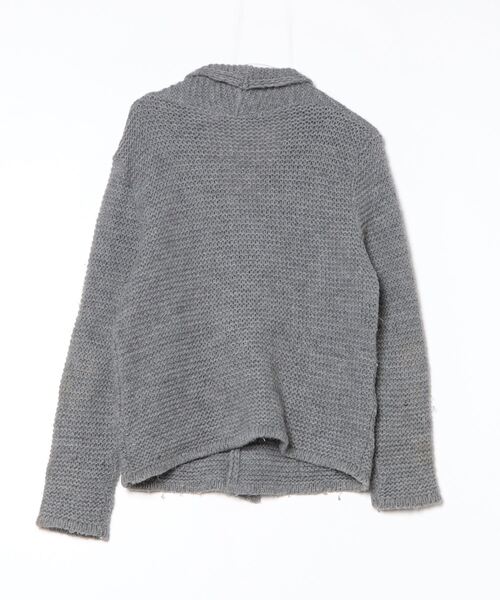 「MESSAGERIE」 ニットカーディガン S グレー レディース_画像2