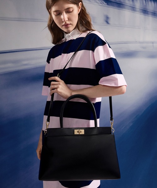 ★CHARLES&KEITH★Lennie Tote bag レニートートバッグ/送料込 CHARLES ＆ KEITH トートバッグ Lennie レニー トップハンドル