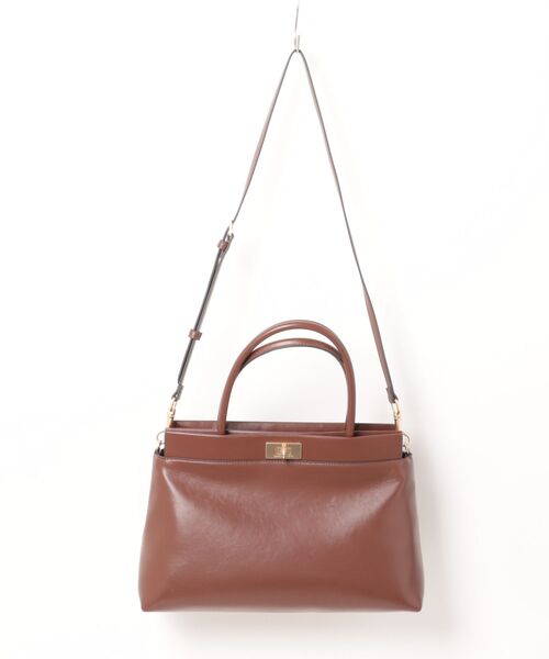CHARLES ＆ KEITH トートバッグ Lennie レニー トップハンドル