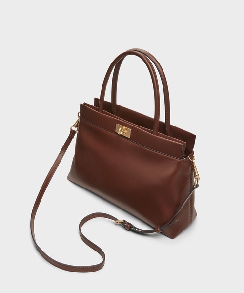 CHARLES ＆ KEITH トートバッグ Lennie レニー トップハンドル