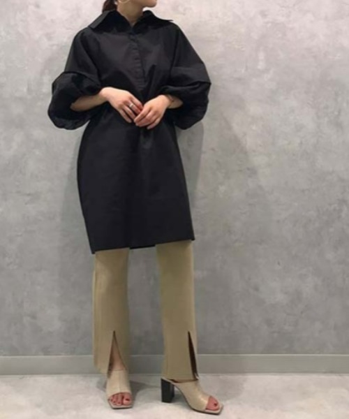 「styling/」 イージーパンツ 1 ベージュ レディース_画像5