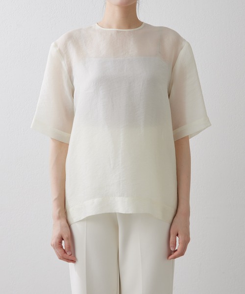 Whim Gazette - Whim Gazette  ブラウス.  シャツ Whim Gazette ブラウス シャツ シアーTシャツ レディース