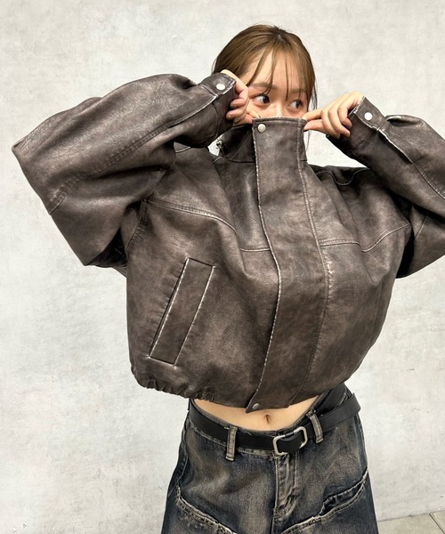 フースーヤ WHO'S WHO gallery（フーズフーギャラリー） ジップアップブルゾン