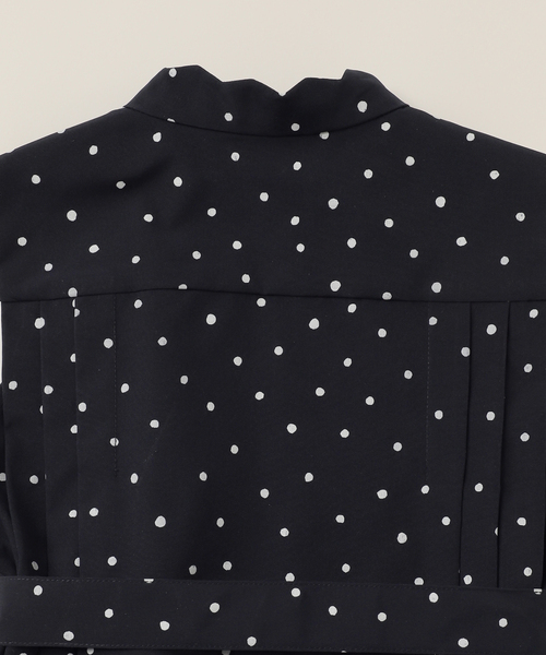 IENA ENFANT（イエナアンファン） ワンピース ドットシャツワンピース