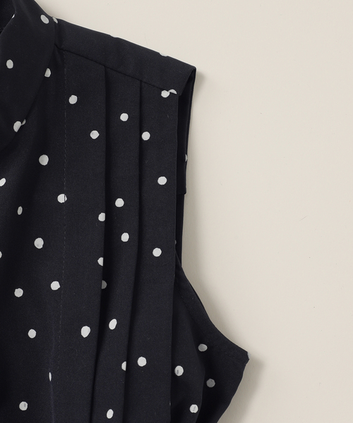 IENA ENFANT（イエナアンファン） ワンピース ドットシャツワンピース